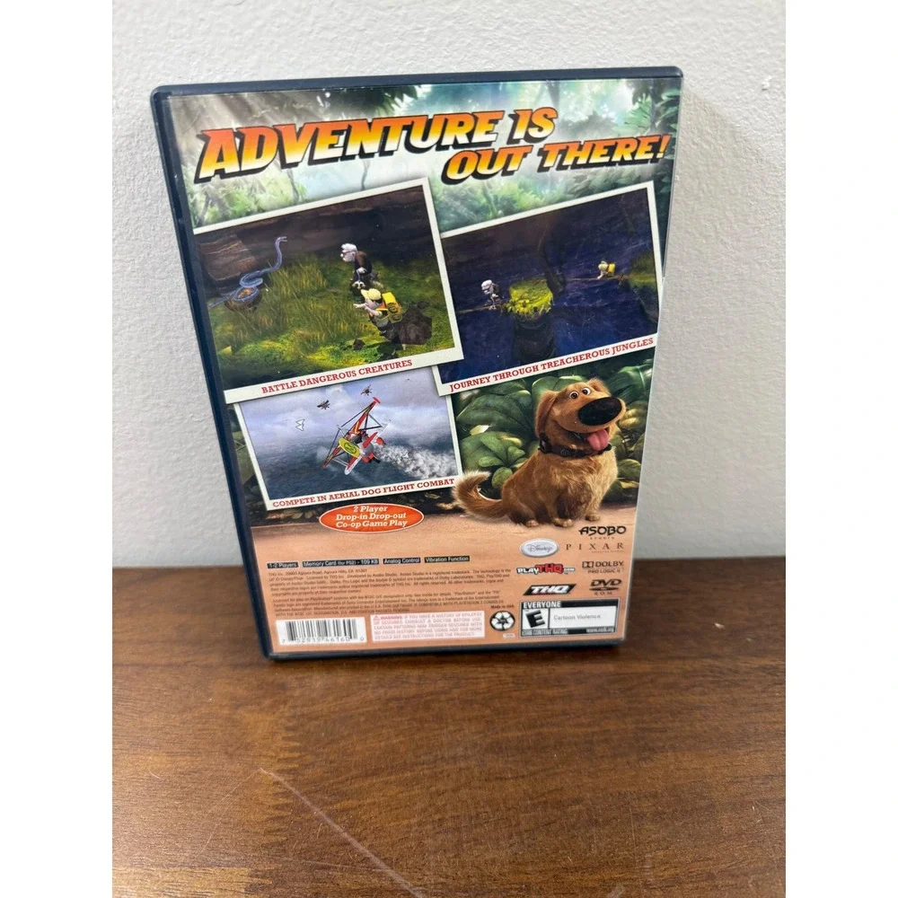 Disney Pixar Up Sony PlayStation 2 PS2 Game Complete CIB Action Adventure THQ